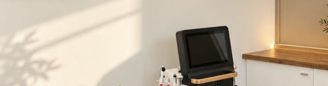 La cabine de soins et sa machine de diagnostic